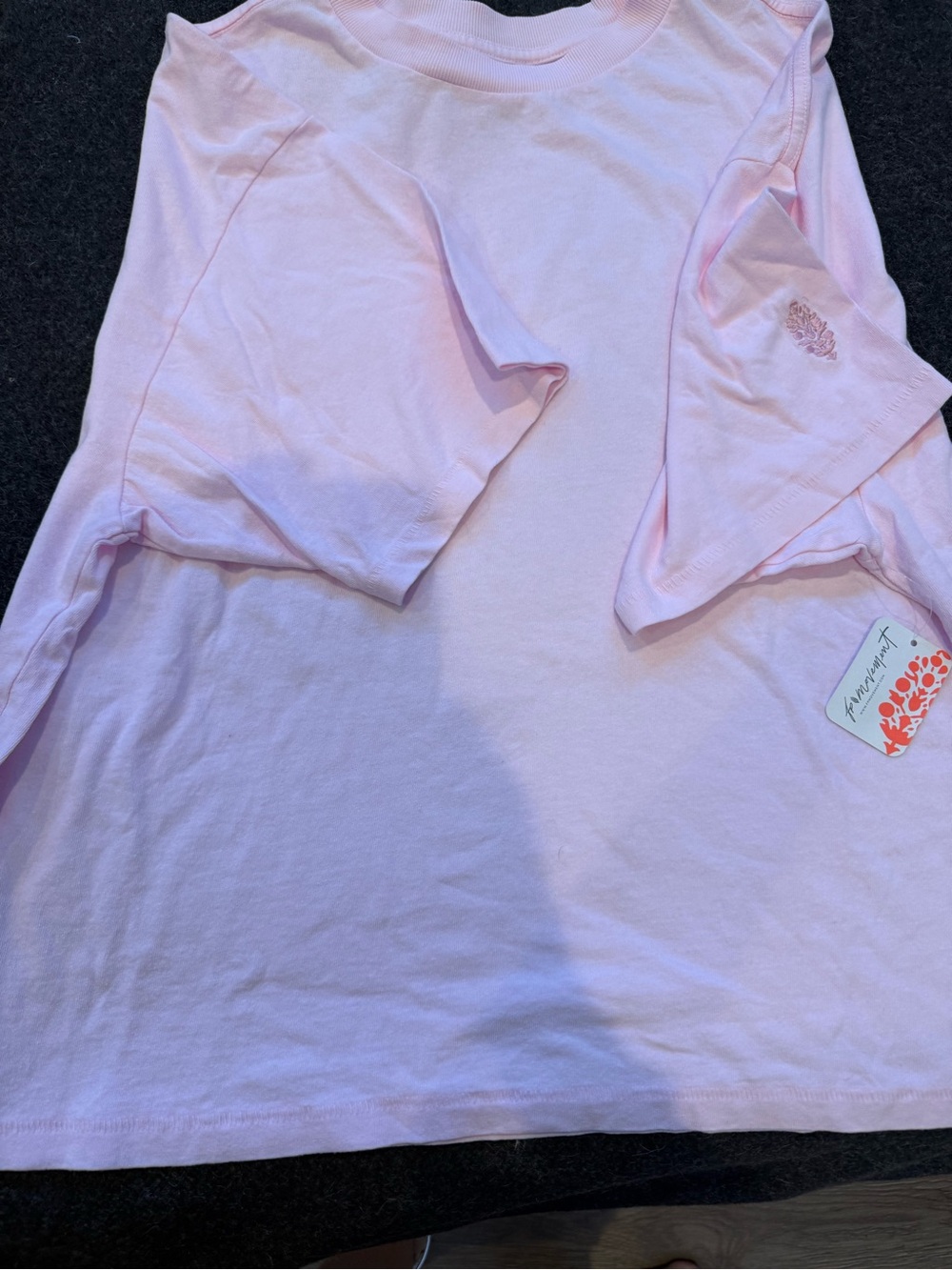 Free People Movement Tackle Tee in Pink